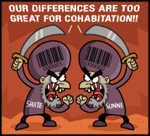 Or, in this case, Al-Qaeda Sunni Terrorist Group A and Al-Qaeda Sunni Terrorist Group B